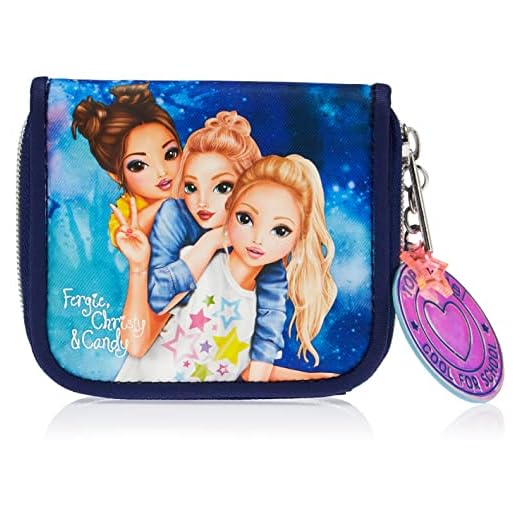 Top Model- Portamonedas Acuarela Azul (10755) , color/modelo surtido