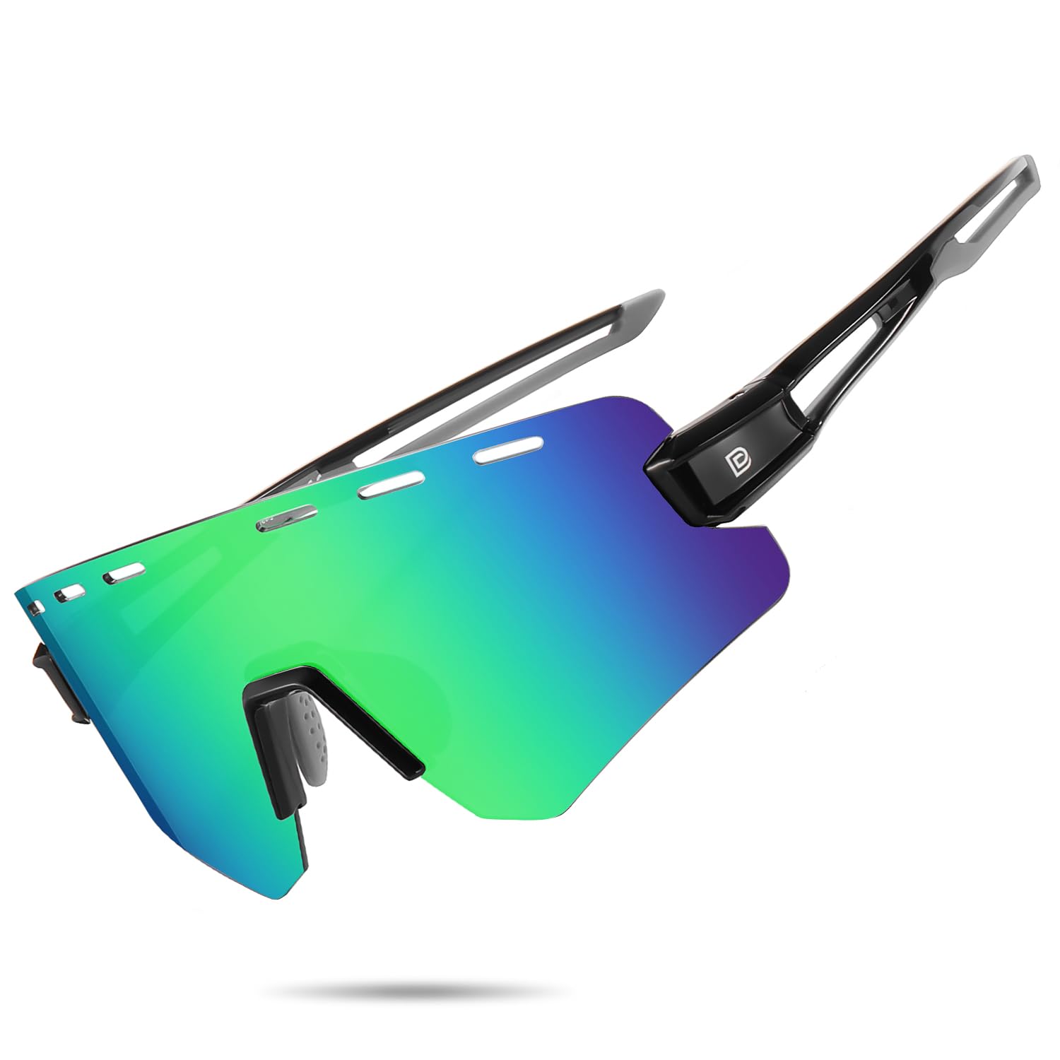 DUCO Anti-Fog Running Cycling Sunglasses for Men Women UV400 - DC0049