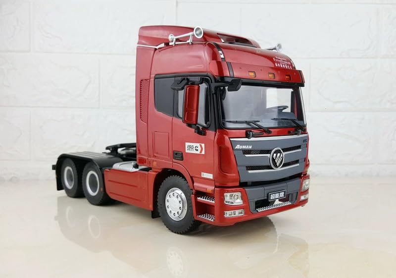 for FOTON for Ouman for GTL Red Super Edition 1/24 Truck Pre-built Model
