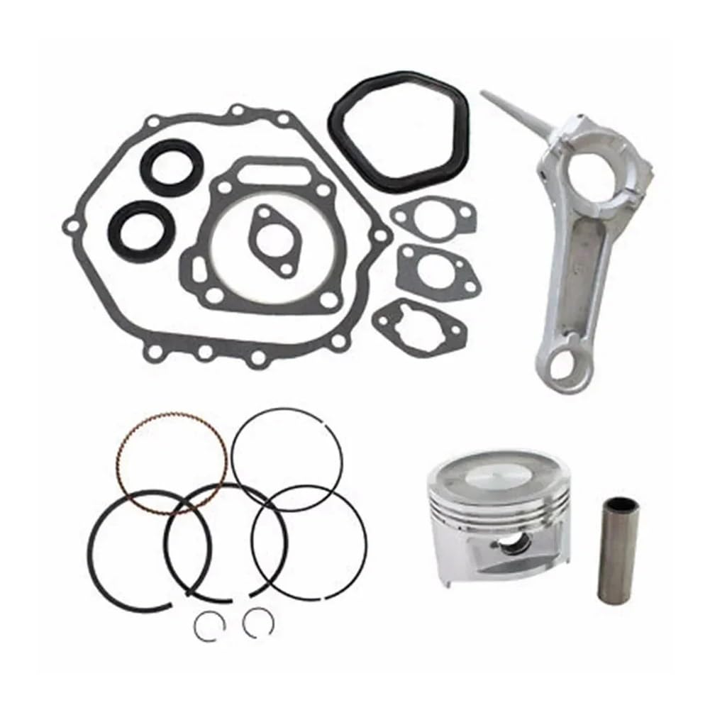 Ajuste for GX390 13HP Anillo de pistón biela Juntas de Sellado Motor cortacésped Piezas generador cortacésped Motor