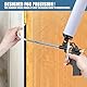 Nutmanel Schaumpistole, Bauschaum Pistole PU-Schaum Bauschaumpistole, Schaumpistole Expanding Foam Gun, Bauschaumpistole Dosierpistole aus Metall - Montageschaum zum Verfüllen, Dämmen & Abdichten