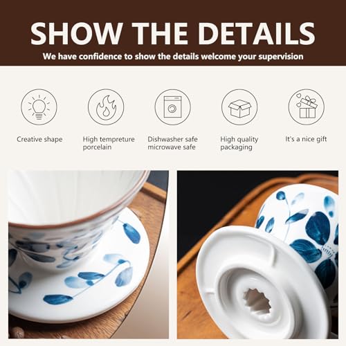 Conjunto de cafeteira com 60 ângulos, filtro e decantador para 1 a 4 pessoas, conjunto de gotejador