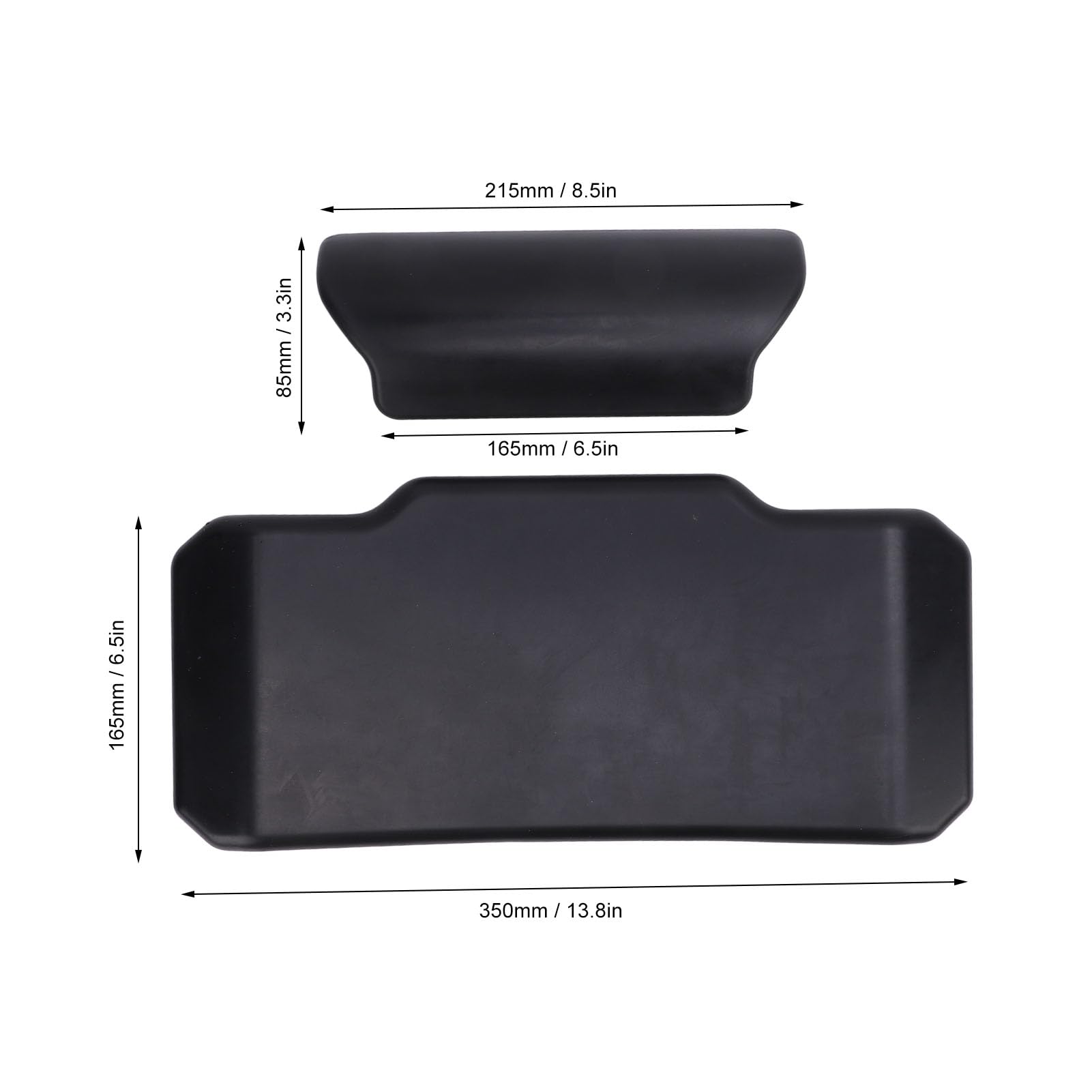 Dossier de Moto en Cuir PU, Coque Supérieure, Dossier pour Moto, 80L, 85L, 100L