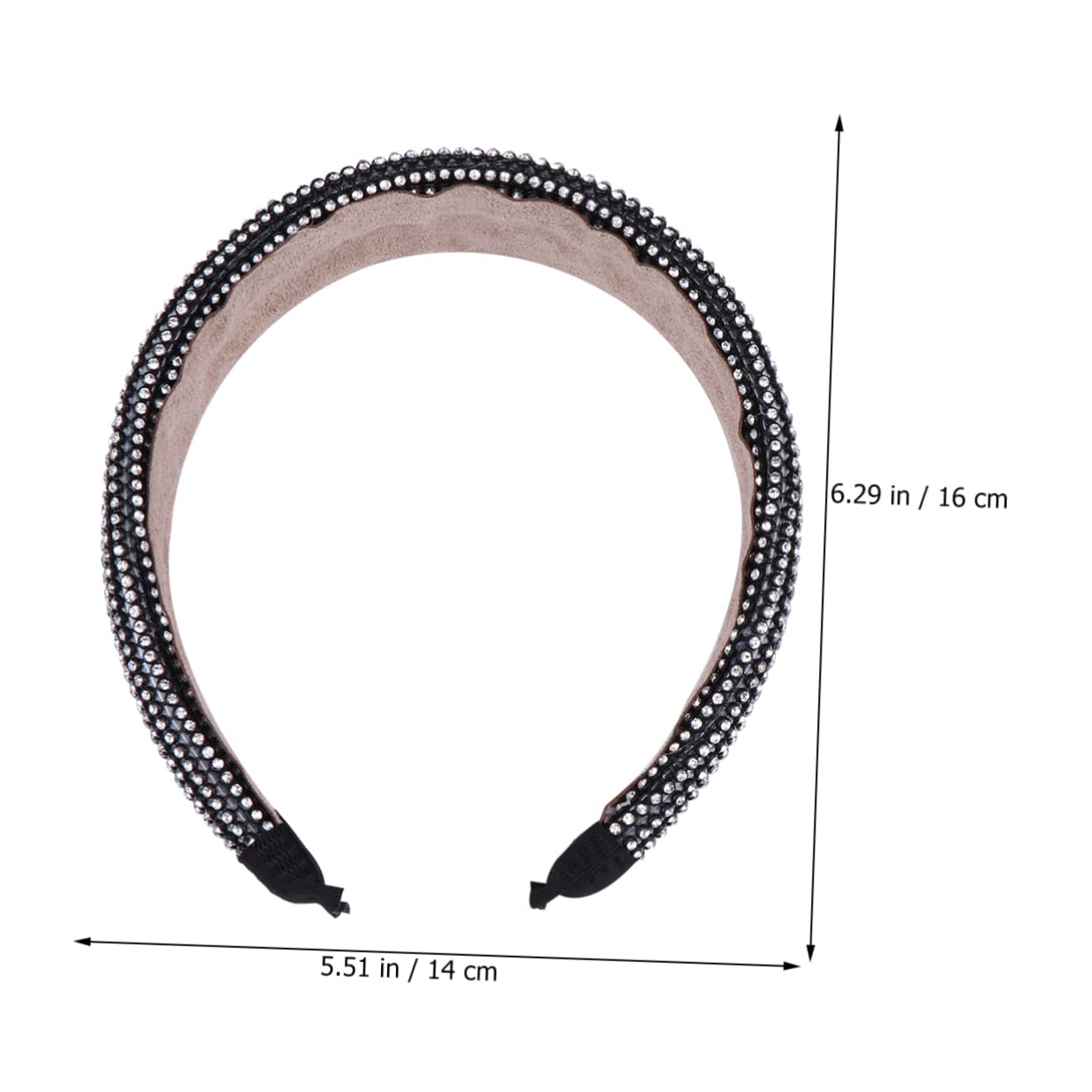 MAGICLULU 3 Pezzi Di Cerchietti Per Con Strass Eleganti E Semplici Accessori Per Per Donne E Ragazze Per Occasioni Speciali
