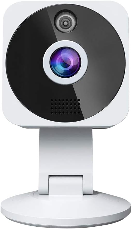 ZZCP Wifi IP Security Camera, HD 1080P Wireless Nanny Cam Home Surveillance camera with Two-Way Audio,Night Vision,Motion Detection and Phone App,Indoor CCTV Camera for Baby/Elder/Pet/Dog Monitor