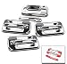 ZMAUTOPARTS Hummer H2 Suv Sut Side Door Handle Cover Trim Chrome W/O Passenger Keyhole
