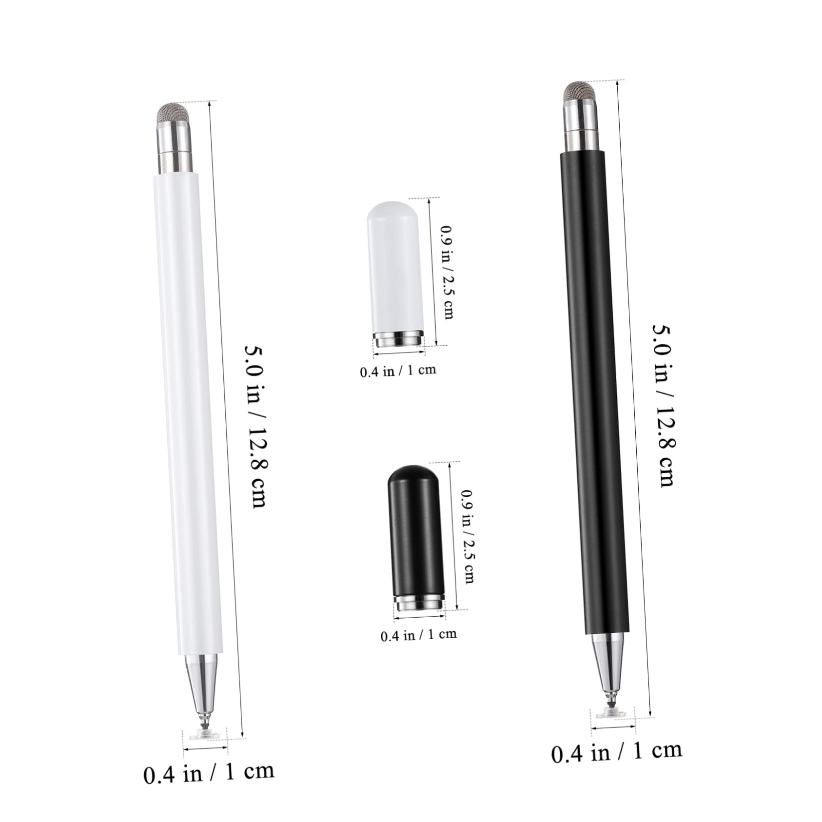BESTonZON 10 Piezas Lápiz Óptico Digital Lápiz Óptico para Pantalla Táctil Lápiz De Superficie Lápiz Universal Lápiz Táctil Capacitivo Lápiz para Teléfono Aguja Latón Tableta Toque