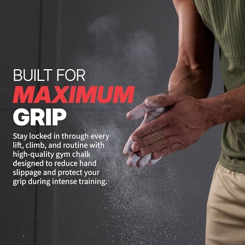 Image of SPRI Chalk Block & Chalk Ball for Gymnastics, Rock Climbing, Bouldering, Rings, Weightlifting, Pool Billiards