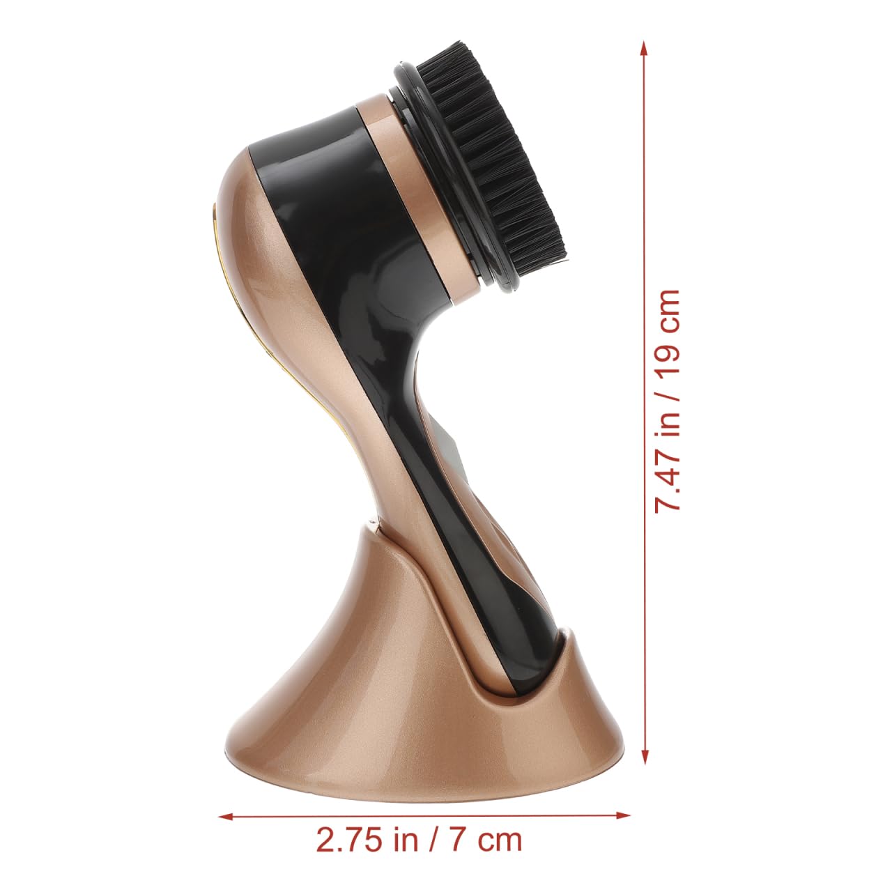 SOLUSTRE Scarpa Lucidatore Spazzola Pulitore Elettrico Scarpa Shine Kit Mini Portatile Palmare Scarpe Strumento di Pulizia per Scarpa Borsa In Pelle Divano