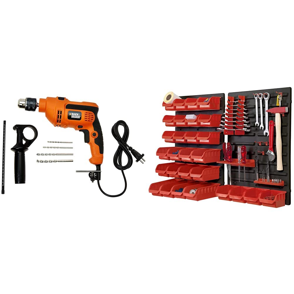 BLACK+DECKER KR554RE Corded Variable Speed Reversible Hammer Drill