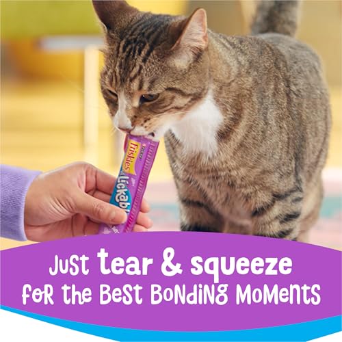 Friskies Purina Lil' Lickables with Tuna Cat Treats - 16 oz (32 Ct) - image 4