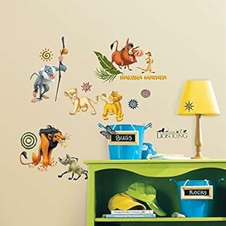 Stickers repositionnables multi-éléments Le Roi Lion Disney