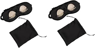 FOMIYES 2pcs Eye Mask for Breathable Comfortable Sleep Eye Cover Lightproof Design for Travel and Relaxation Soft Lightweight