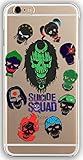 Silicone Gel Cover Case with Suicide Squad design for Iphone 6 6s (4.7in) (ssq08s)