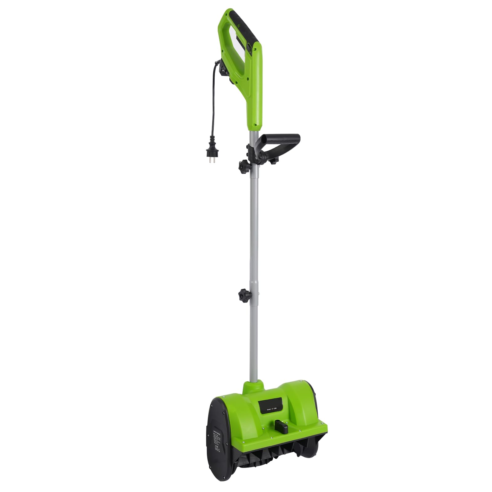 Spazzaneve elettrico, 1200 W, 3500 rpm, larghezza di lavoro: 30 cm, altezza massima della neve, 15 cm, spazzaneve