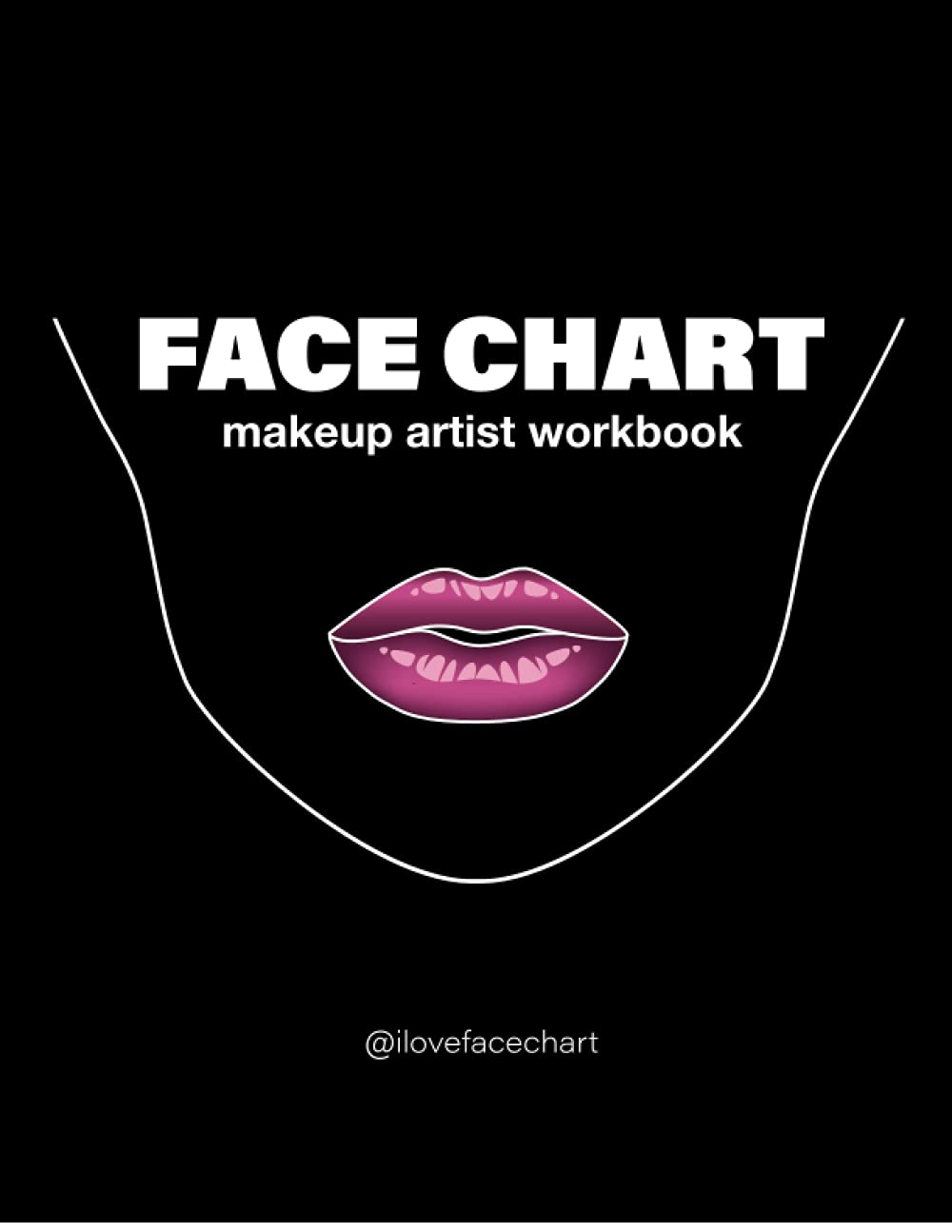 FACE CHART makeup artist workbook