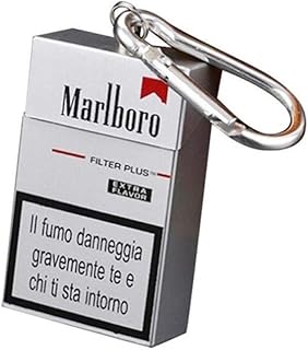 携帯灰皿 ファッションポータブル灰皿ふた付きキーホルダーポケット携帯灰皿自動Aschenbecherミニタバコ金属ボトルストレージパッケージホワイト