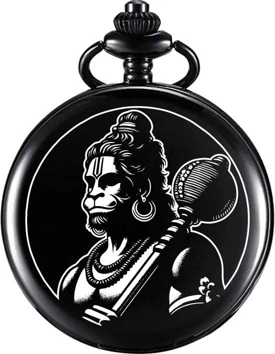 Classic Black Pocket Watch Emotional Message Engraved Unique Memorable Gift for Men & Women Car Bike Home Key Chain & Key Rings