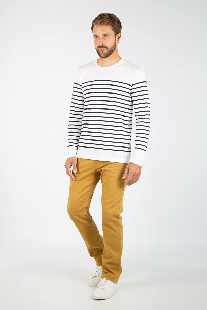 Armor Lux Top z długim rękawem Mężczyźni Marinière "Port-louis" Héritage Homme