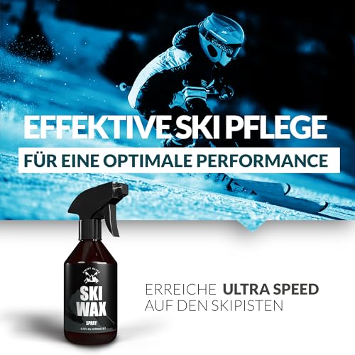 Skiwachs Swift Glide Spray für Abfahrt und Langlauf