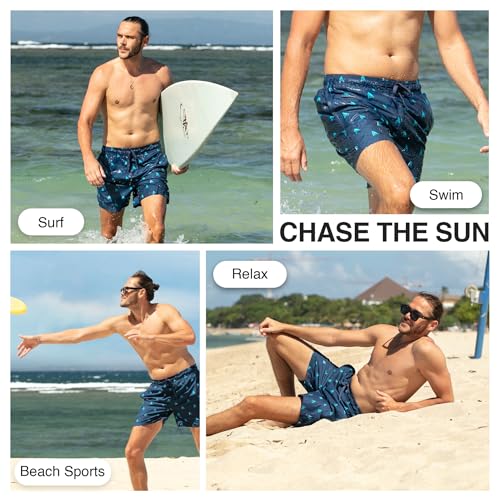 Image of Kanu Surf Men's Regatta Sailboat Volley Swim Trunk