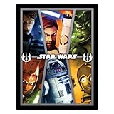Pyramid International Star Wars Clone Wars Gerahmter Druck, 
