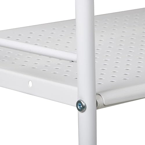 Miniatura 8 de World Pride - Carro de transporte para salón 3 pisos color blanco