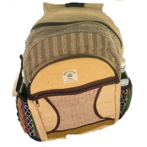 Hemp Backpack Organic THC-Free Eco-Friendly Large 5252