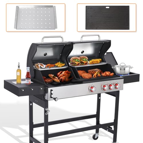 CiGGarden Gas & Charcoal Combo Grill