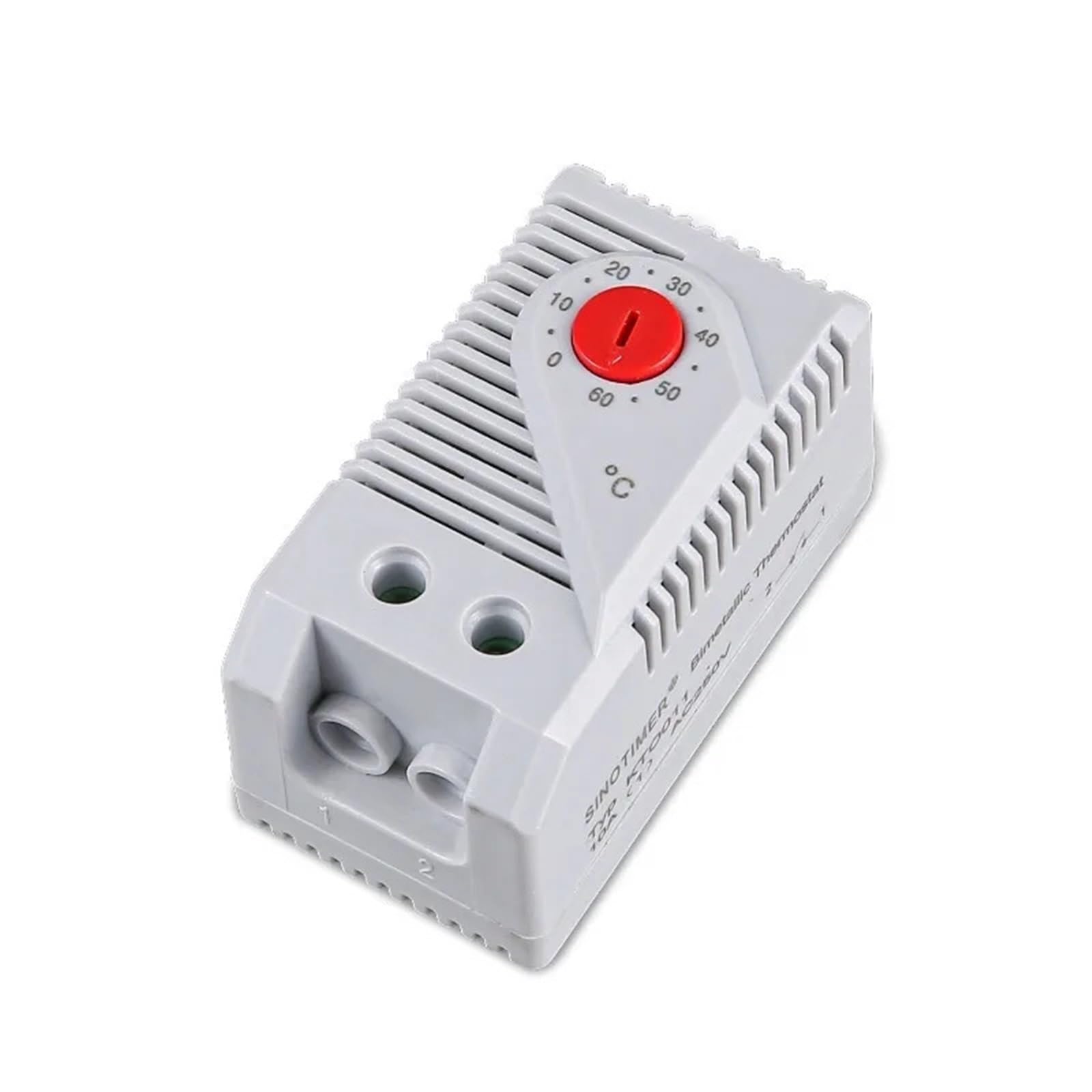 1 pz 0-60'C KTO011 KTS011 Su Guida DIN Mini Termostato Bimetallico Compatto Meccanico Regolatore di Temperatura Normale Aperto Chiudi(KTS011)