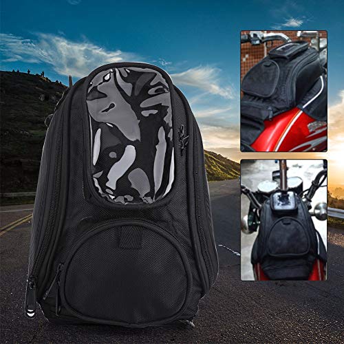 Bolsa de Tanque para Motocicleta Aramox, Bolsa Magnética Universal, Bolsa de Sillín con Correa miniatura 3