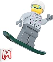 LEGO City Minifigure - Snowboarder (with Goggles and Snowboard) 60179