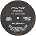 Norton 66243510654 4x1/16x1/4 In. Gemini AO Small Diameter Reinforced Cut-Off Wheels, Free Cut, Type 01/41, 36 Grit, 25 pack