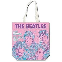 Rock Off – Sac fourre-tout The Beatles Lady Madonna rose - Les Beatles, Paul McCartney, John Lennon, RIngo Starr, George Harrison