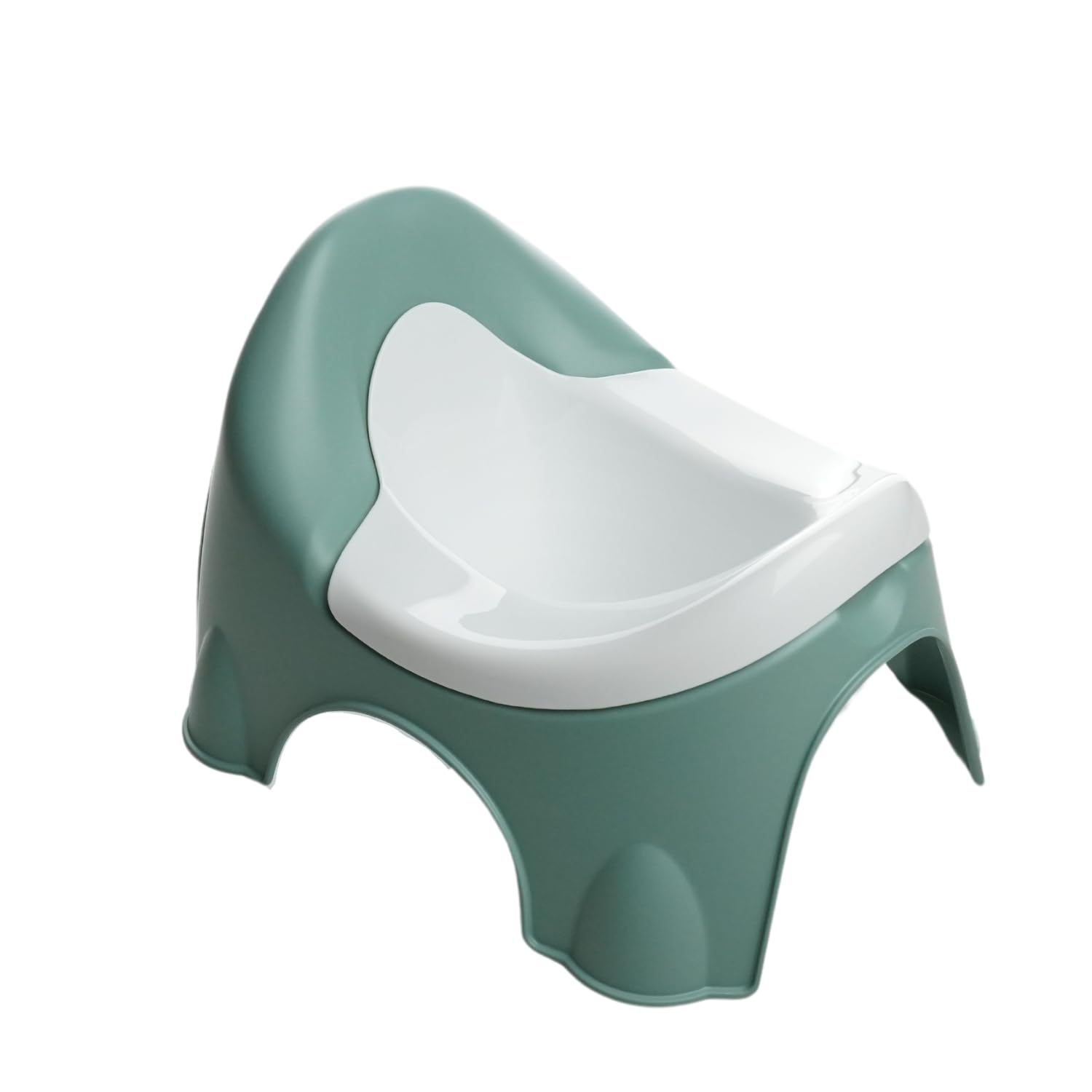 THERMOBABY - IDÉO Potty - Potty for Children - Potty Training Potty with Removable Bowl - Practical - Comfortable - from 18 Months - Made in France - Sage Green