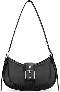 KKXIU Shoulder Bags for Women Retro Crescent Hobo Handbag Y2K Underarm Purse