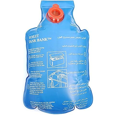 Toilet Tank Bank Flush Cistern Insert Water Saving Device Cover