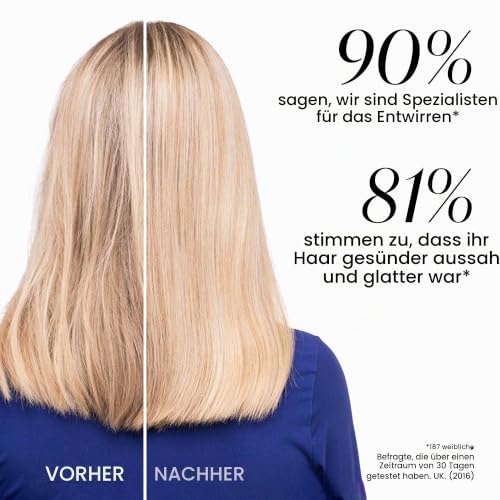 Tangle Teezer Original Haarbürste gegen Ziehen, Rosa, feine Haarbürste, pflegt das Haar, gegen Ziehen, weicher Kamm, gegen Haarbruch – Ansicht 6