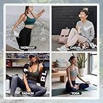 High Waisted Leggings for Women - No See Through Tummy Control Cycling Workout Yoga Pants with Pockets Reg & Plus - Image 4