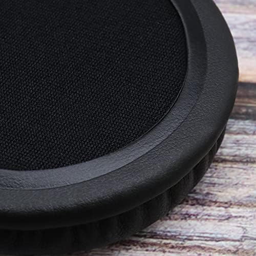 Pair of Headset Replacement Earpads Protein Leather Foam Ear Cushions Earphone Accessories Compatible with SONY WH-CH500/510/ZX3308BT/310/ZX100/ 600/V15 Headphones Black