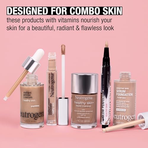 Neutrogena Healthy Skin Glow Perfector Concealer Pen, Medium, 0.1 oz - image 6