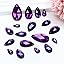 Drop Shape-Purple Velvet Drop Shape-Purple Velvet