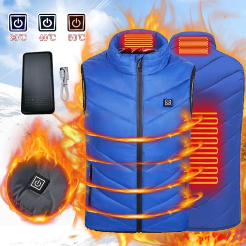 Kids Heated Vest Boys Girls Heating Waistcoat USB Charging Electric Body Warmer 3 Temperature Levels Heating Gilet3