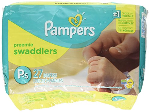 Image of Pampers Preemie Swaddlers P-s 27 Diapers
