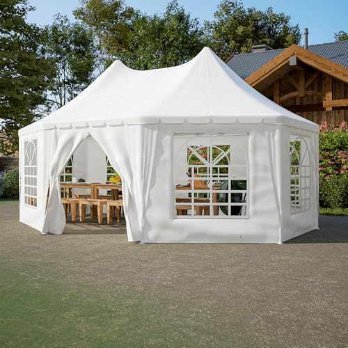 20x15 ft Heavy Duty Party Tent – Waterproof Wedding Gazebo