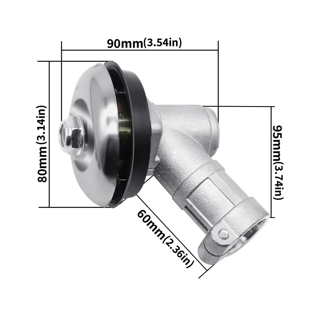 parti Scatola ingranaggi da 26 mm/28 mm, 7/9 denti, testina di trasmissione for decespugliatore, adatta for sostituire la testina di trasmissione, parti di tosaerba, attrezzi da giardinaggio(26mm 9t)