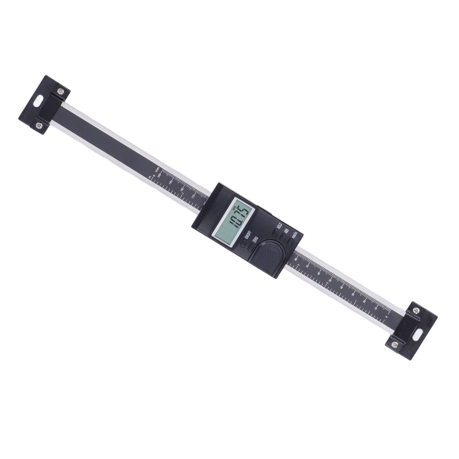 Vertikaler digitaler Messschieber, IP45, wasserdichtes LCD-Display, Laserskala, Edelstahl, für Fräsmaschinen und industrielle Messungen (0-200mm)
