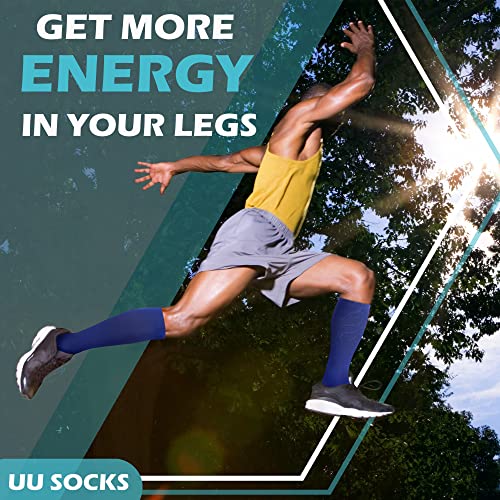 Medical Compression Socks for Women and Men 3 Pairs 20-30 mmHg Knee High Christmas Compression Stockings Circulation Best for Running Athletic Nurses4