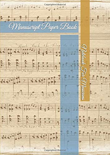 Manuscript Paper Book, 12 Stave, 110 Pages: Notebook for Musicians (Traditional blank sheet music) (DigiPlus Collection)