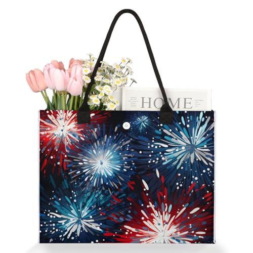 Fireworks Graffiti Tote Bag for Women Large Beach Bag Reusable Tote Bags for Work Travel Beach Shopping3